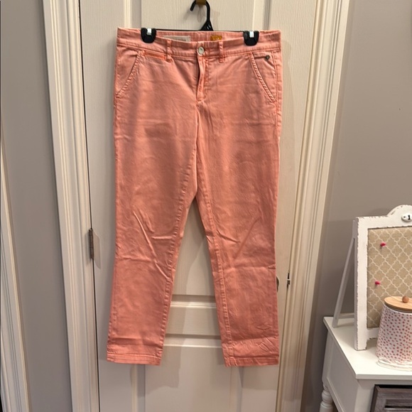 Pilcro and the Letterpress coral hyphen Pants. Size 28 - Picture 1 of 5